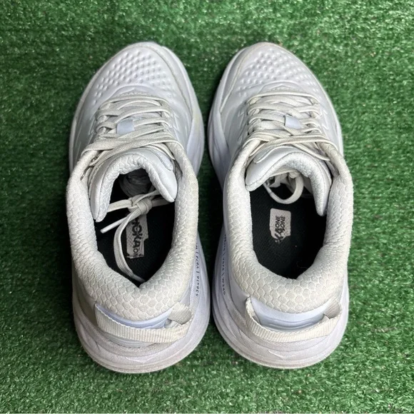 Hoka One One Bondi SR White Women’s Size 8 1129351 WHT Slip Resistant - Picture 5 of 12